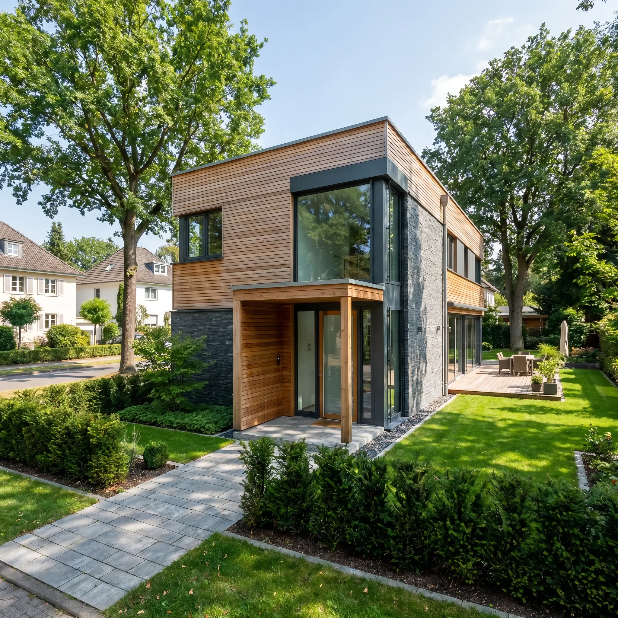 Fotorealistyczna wizualizacja architektoniczna AI